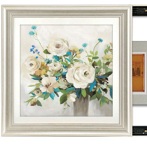 Blumenreiche Gerahmte Kunstwerke