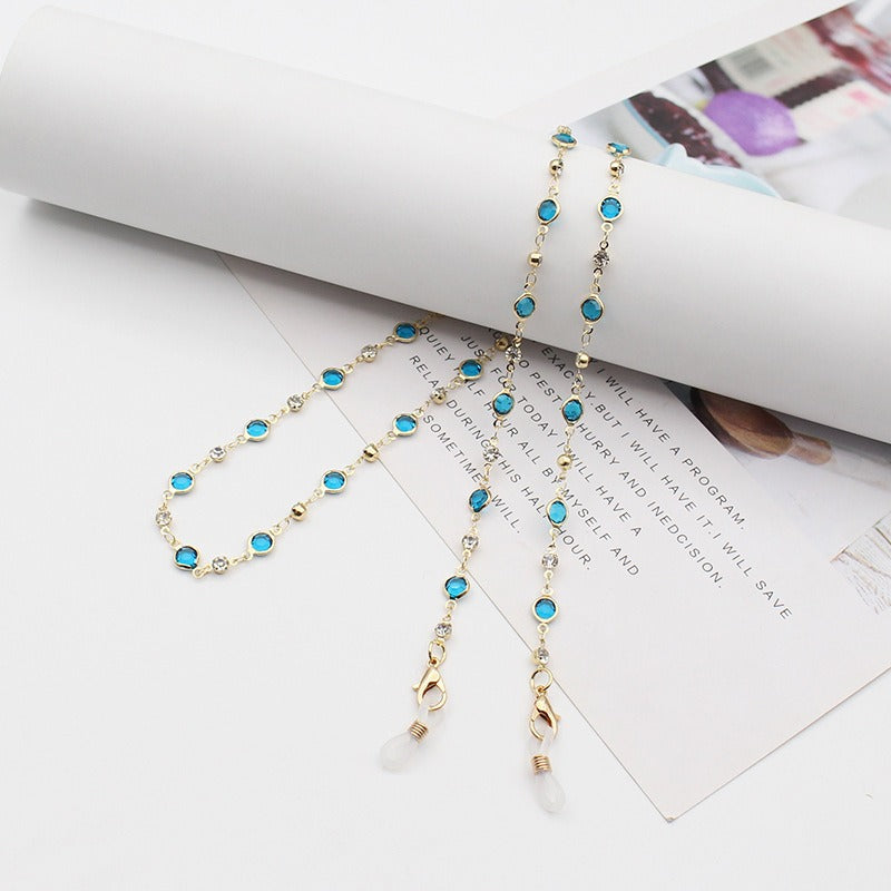 Elegante mit Kristallen verzierte Brillenablage Karnz 1788159829
