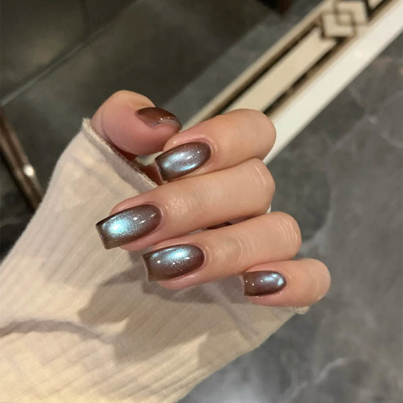Iridescent Press-On Nagelset