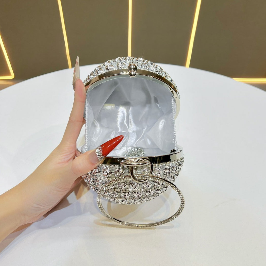 Glitzernde Abend-Handtasche