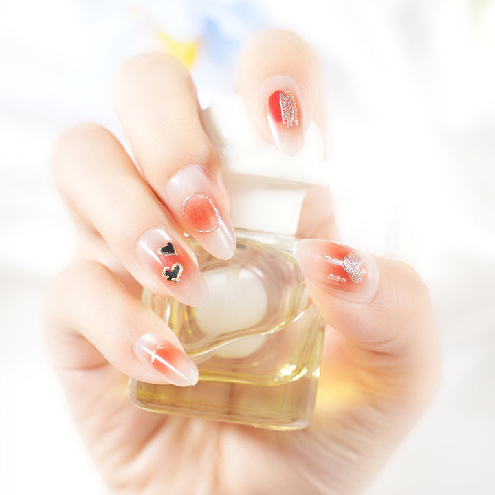 Elegantes Press-On-Nagelkunst-Set Karnz