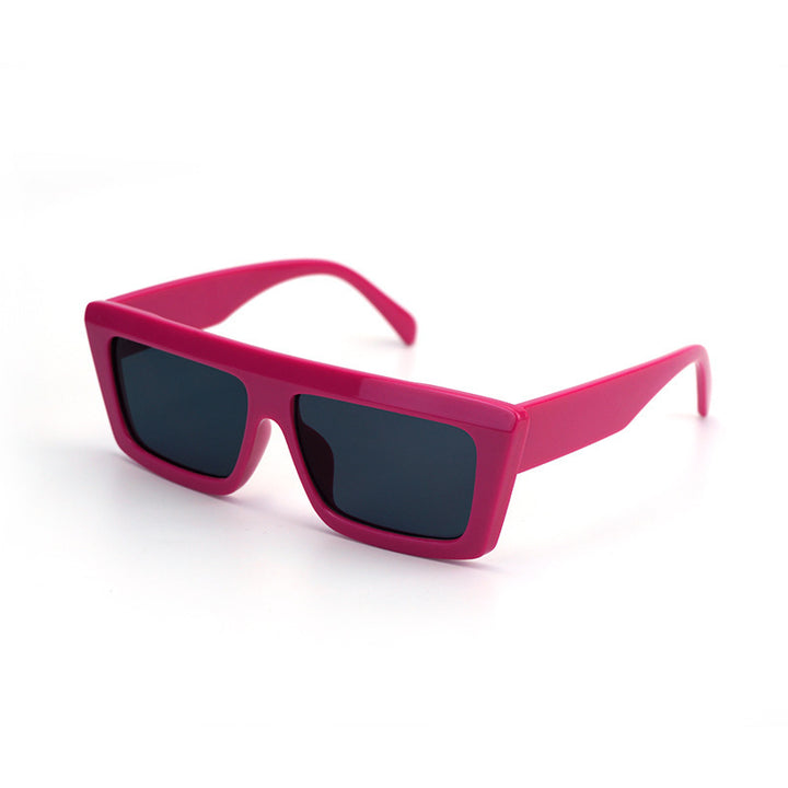 Damen Oversized Sonnenbrille mit modernem und kantigem Design Karnz