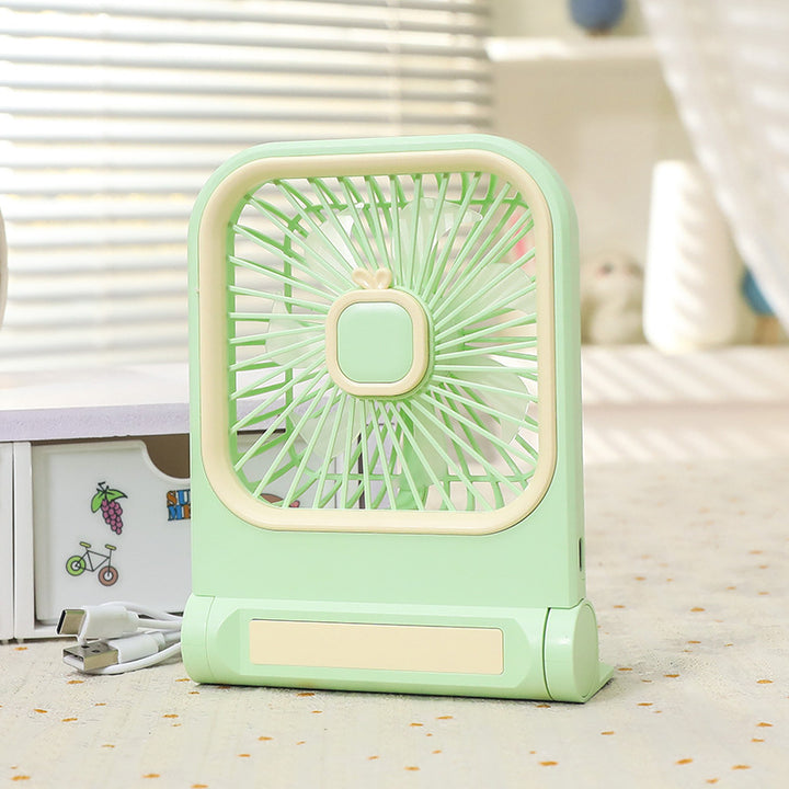 Damen Tragbarer Tischventilator mit niedlichem Katzendesign Karnz