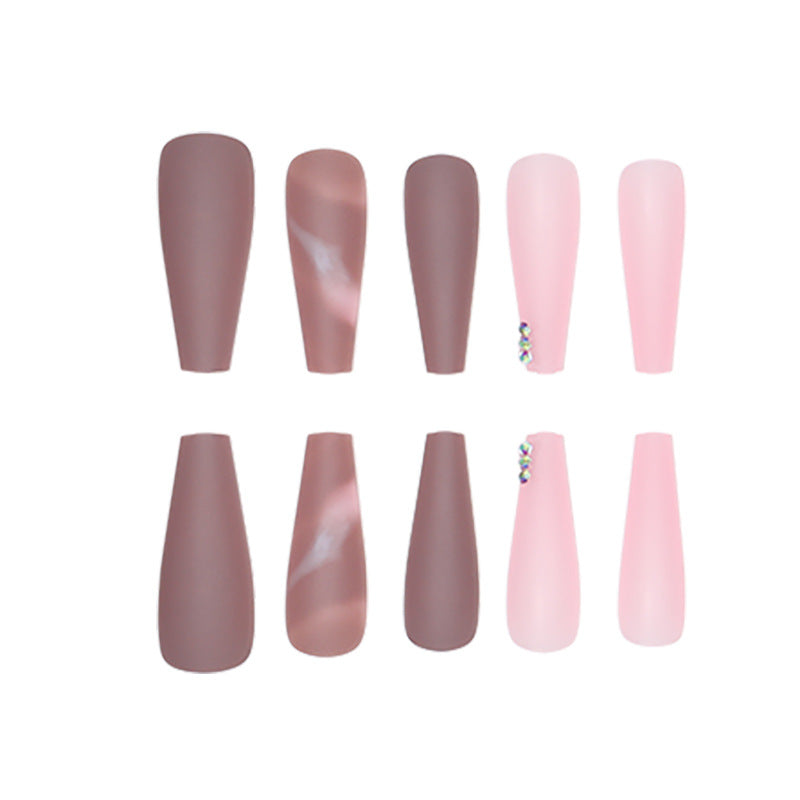 Stylische Lange Acryl-Nagelspitzen Karnz