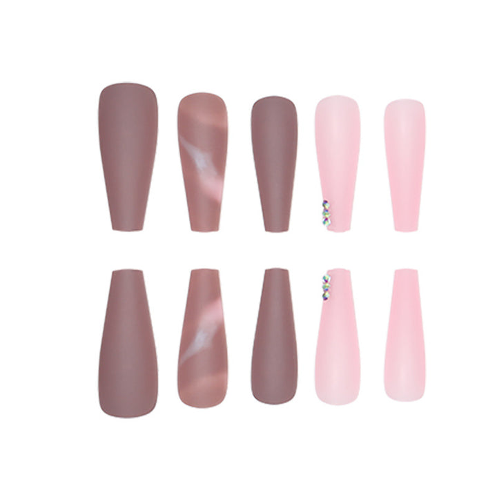 Stylische Lange Acryl-Nagelspitzen Karnz