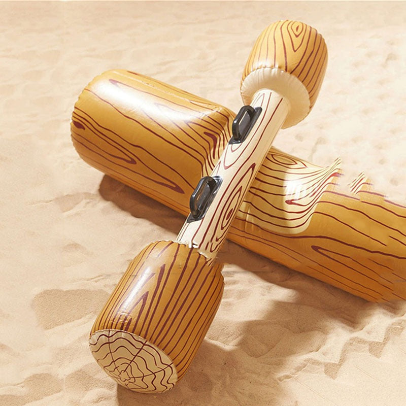 Damen aufblasbare Holz-Style Schwimmhilfen Karnz