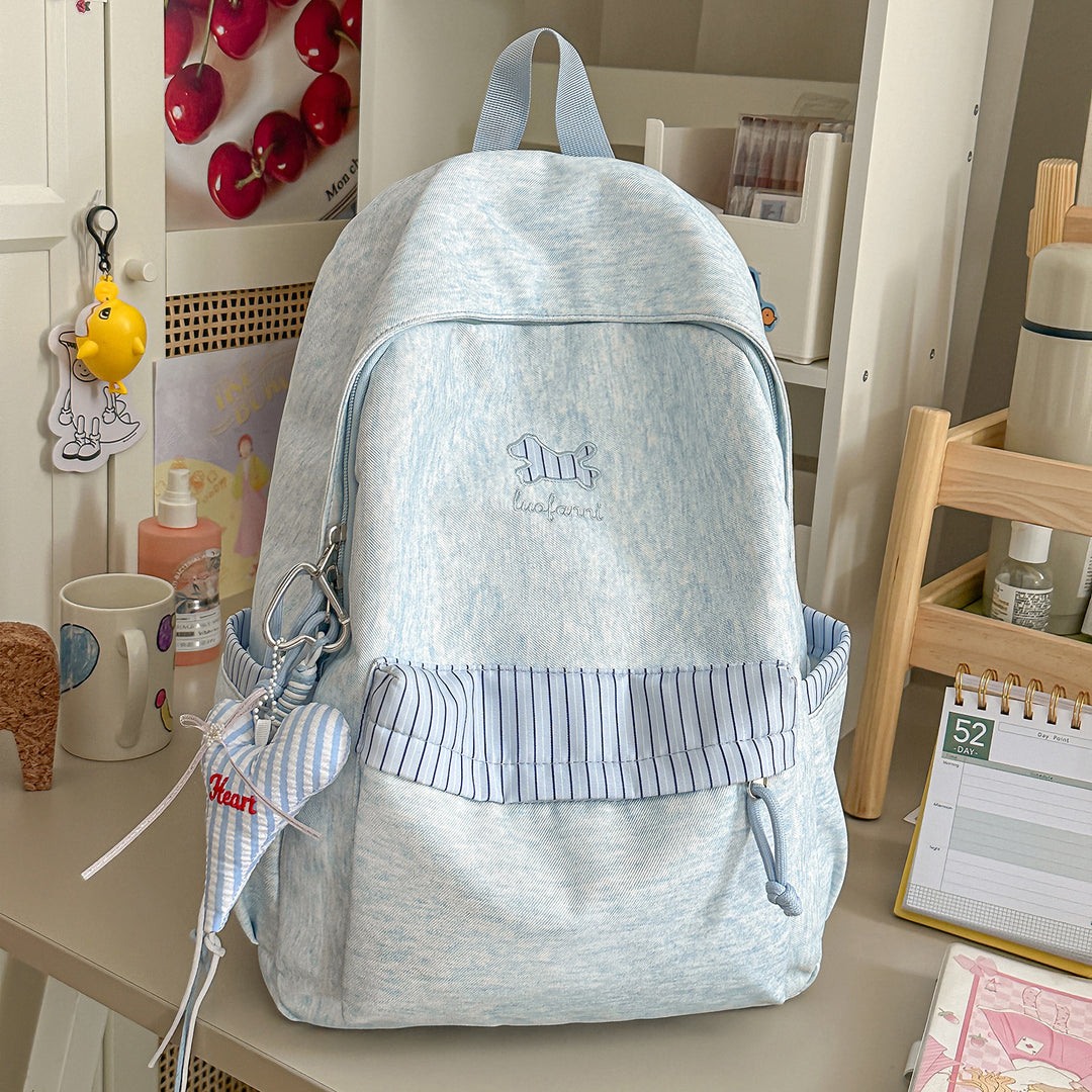 Lässiger Canvas Rucksack Karnz