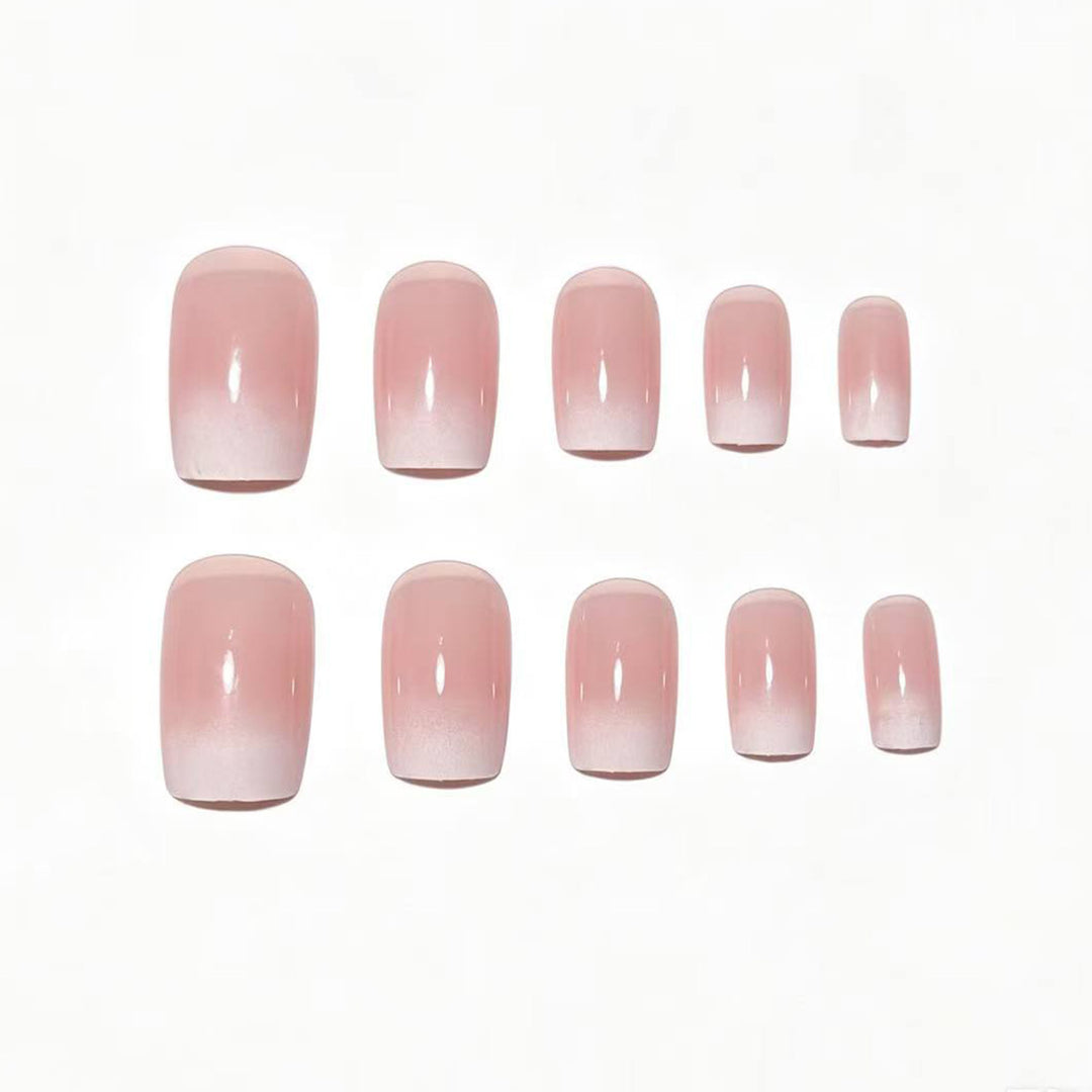 Elegante Press-On Gel-Nagelverzierungen Karnz