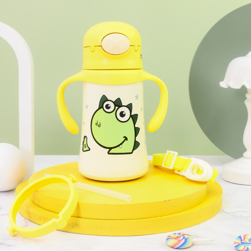 Damen Isolierte Kinder-Trinkflasche im verspielten Tierdesign Karnz