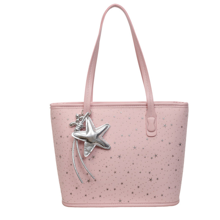 Trendige Sternen-Print Tote Bag Karnz