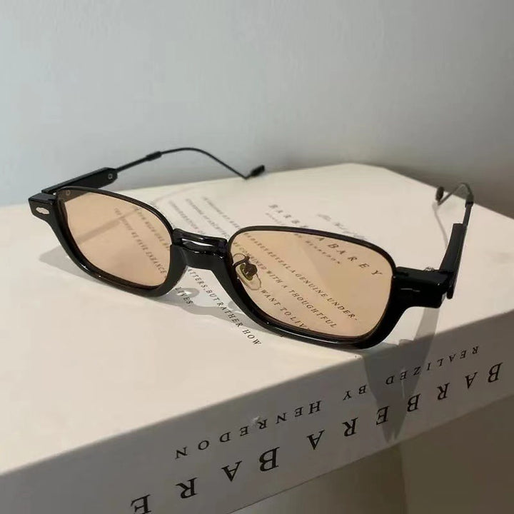 Modische Rechteckbrille Karnz