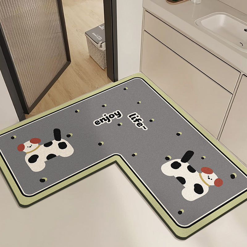 Panda-Themen dekorative Badematte