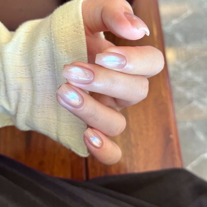 Elegante Natürliche Nagelverzierungen