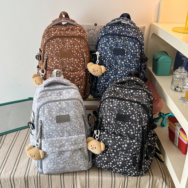 Stern-verzierte Rucksack Karnz
