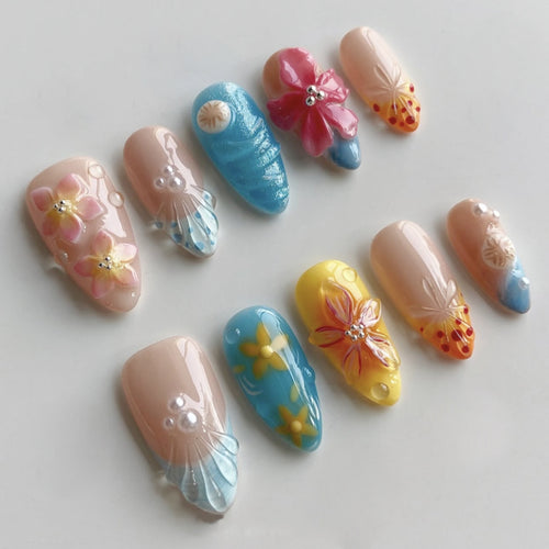 Künstliche Blumen-Nagelkunst Karnz