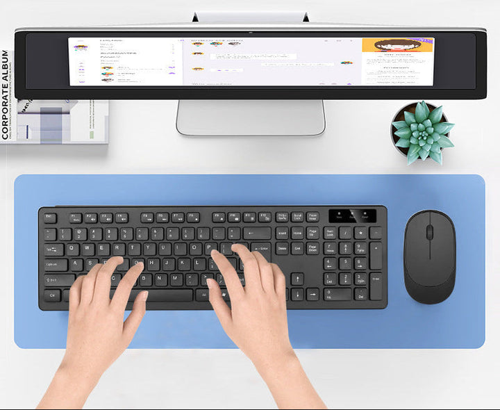 Drahtloses Slim-Profil Tastatur- und Maus-Set Karnz