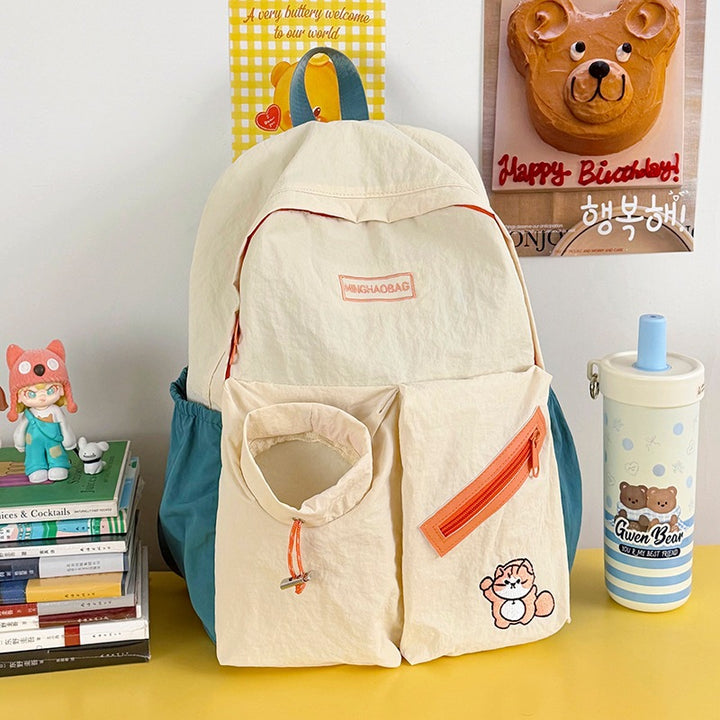 Verspielt Multi-Taschen Leger Rucksack Karnz