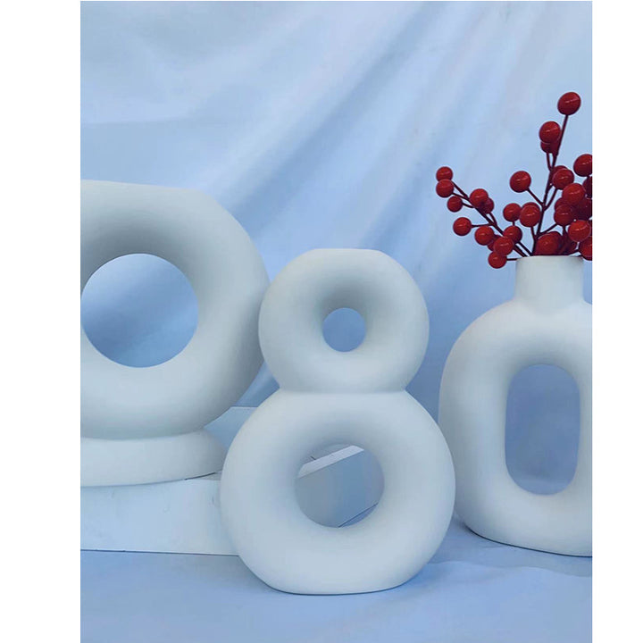 Abstrakte Dekorative Vase Karnz