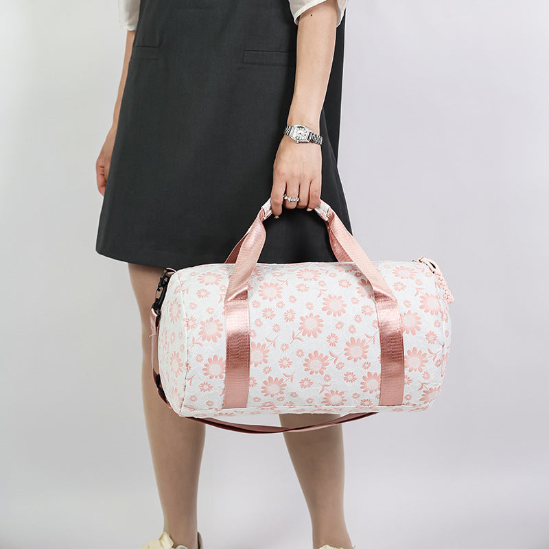 Blumenmuster Wochenend Reise Duffle Tasche Karnz
