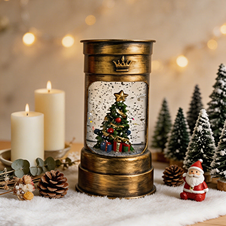 Glitzernde Weihnachtslaterne Karnz
