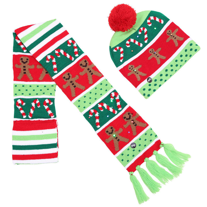 Wintermütze und Schal Set