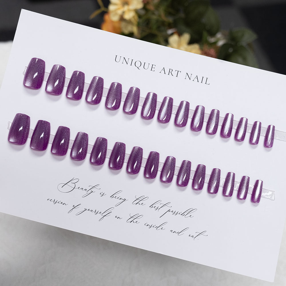 Glänzendes Acryl Press-On Nagel Set