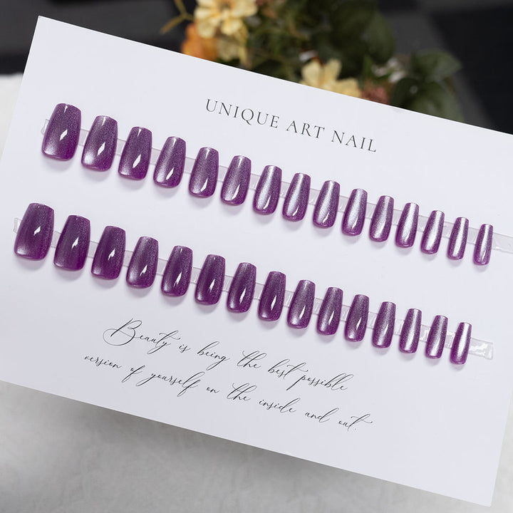 Glänzendes Acryl Press-On Nagel Set