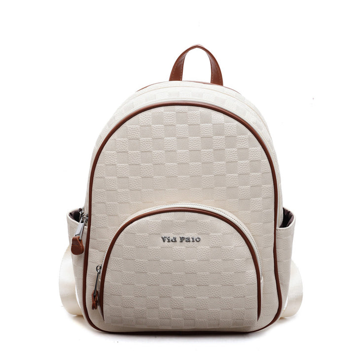 Stylische Schachbrett-Rucksack