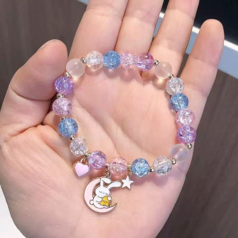 Niedliche Perlen Charm Armband Karnz