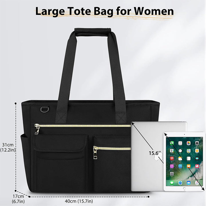 Praktische Laptop-Tasche mit Vielseitigen Fächern Karnz