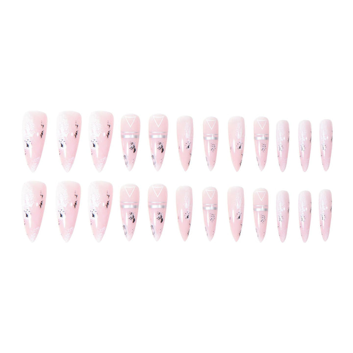 Stylishes Stiletto Nagelkunst-Set Karnz