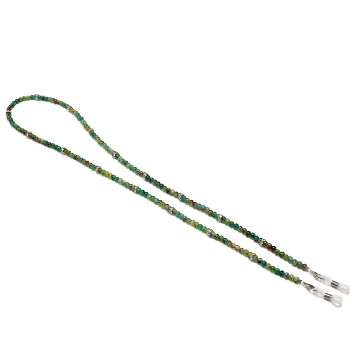 Elegante Perlen Brillenhalter Kette Karnz