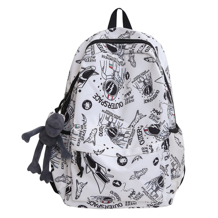 Abenteuer-Themen Grafik Rucksack Karnz