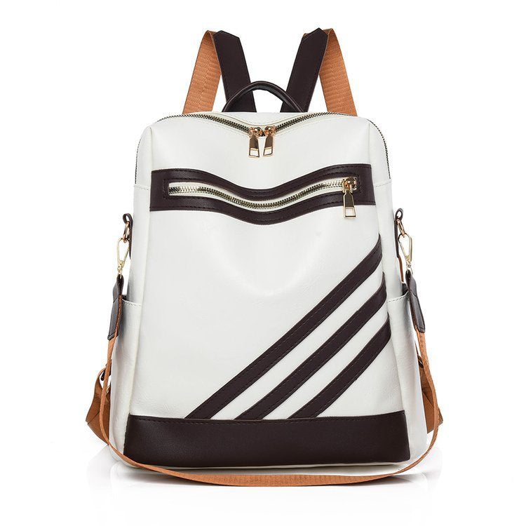 Modischer Leder Rucksack Karnz