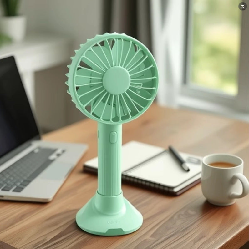 Tragbarer Tischventilator mit Usb-Aufladung und Flexibel Einstellbarem Neigungswinkel Karnz