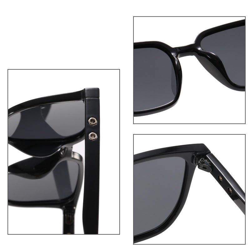 Damen modische Sonnenbrille im trendigen Schildpatt-Design Karnz