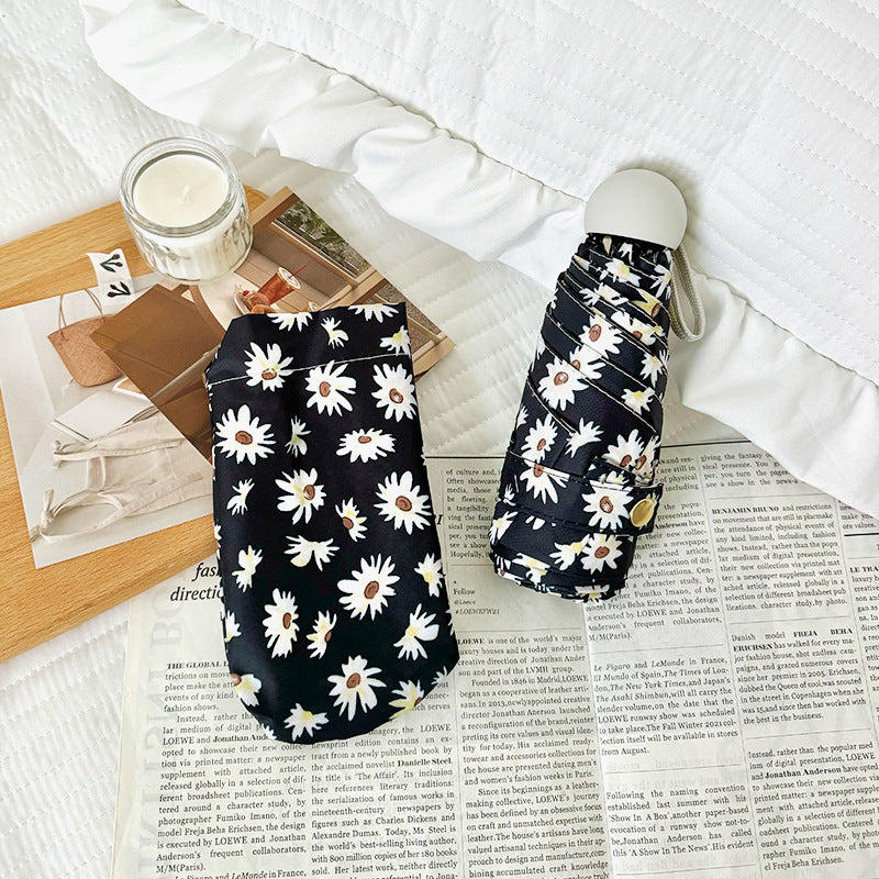Damen Faltbare Einkaufstasche mit charmantem Blumendesign Karnz