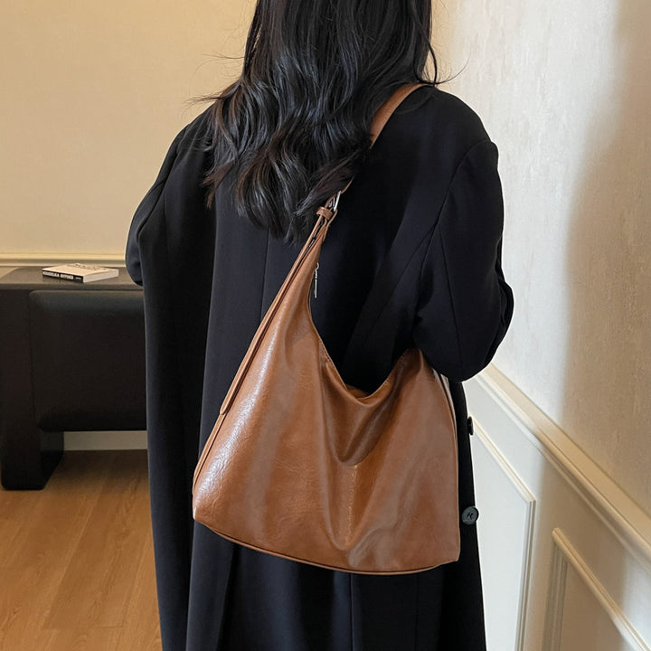 Weiche Leder Schultertasche Karnz