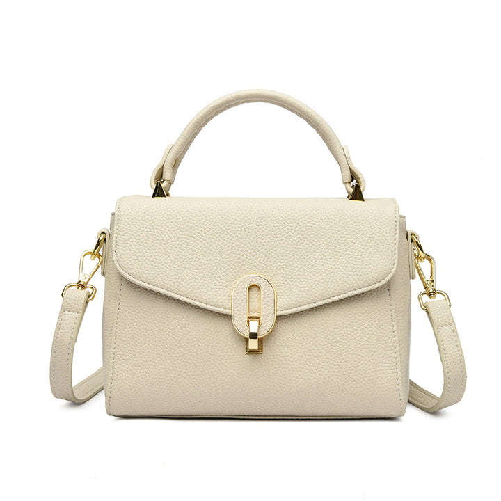 Elegante Strukturierte Top-Handle Handtasche Karnz