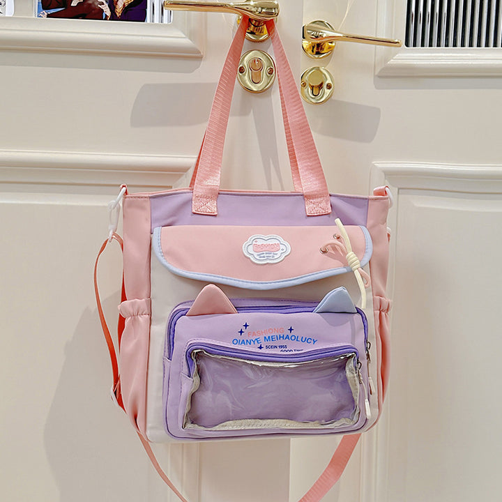 Multifunktionaler Katzenohren-Rucksack
