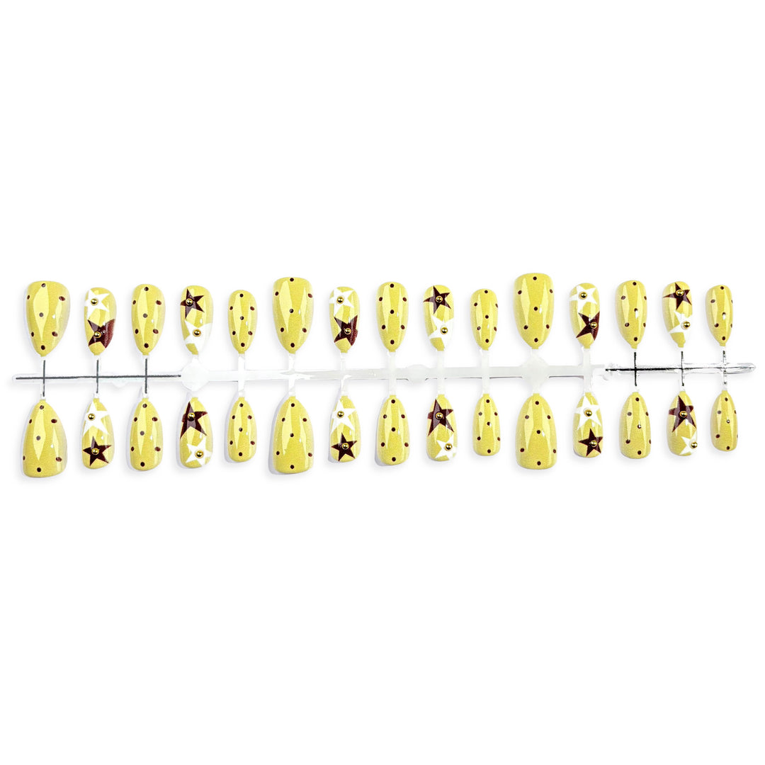 Premium Dekorative Druck-Nagelkunst-Set