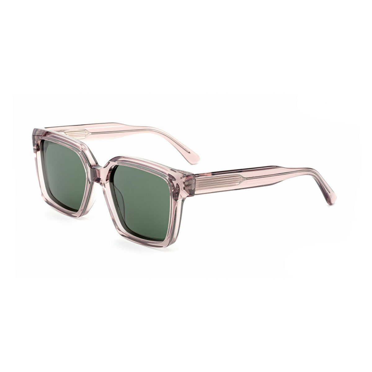 Damen modische Sonnenbrille im markanten quadratischen Design Karnz