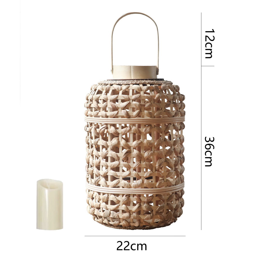 Dekorativer Rattan-Laterne Karnz