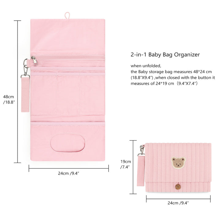 Wickeltasche mit Tiermotiv Karnz