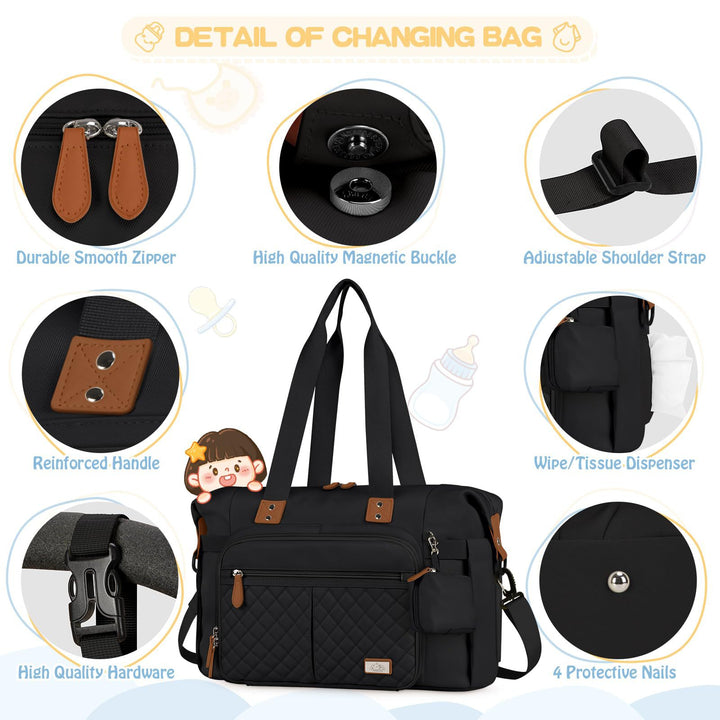 Multifunktionale gepolsterte Reisetasche Karnz