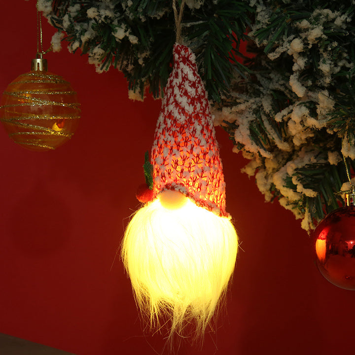 Leuchtende Weihnachts-Hängefigur Karnz