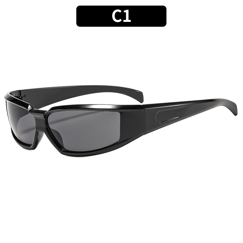 Sportliche Schutz Wrap Sonnenbrille