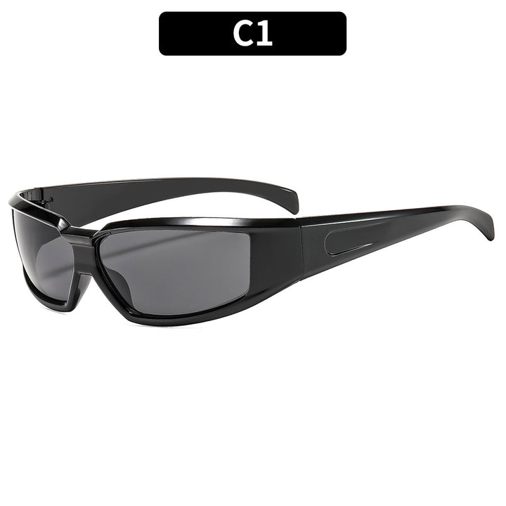 Sportliche Schutz Wrap Sonnenbrille