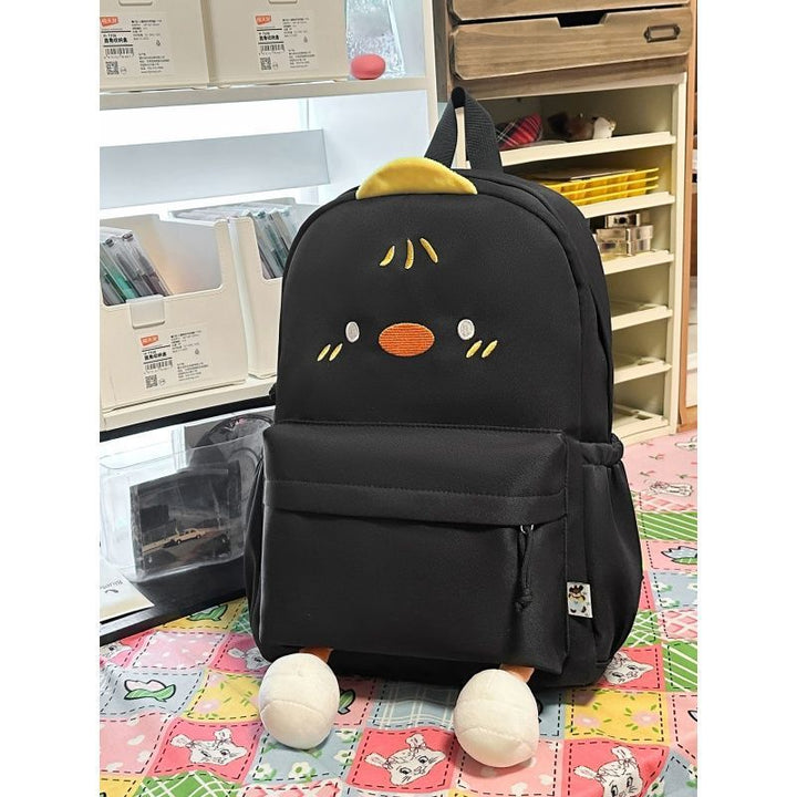 Kreativ Gestalteter Rucksack mit Plüschigen Applikationen Karnz