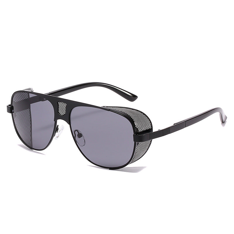 Damen Sportsonnenbrille mit innovativem Netzrahmen und polarisierenden Gläsern Karnz